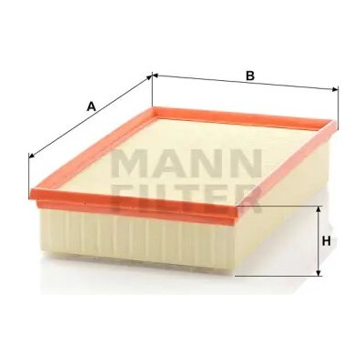 MANN FILTER Vzduchový filtr C 32 191/1 – Hledejceny.cz