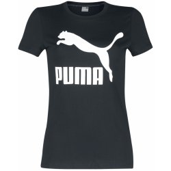 PUMA CLASSICS LOGO TEE černá