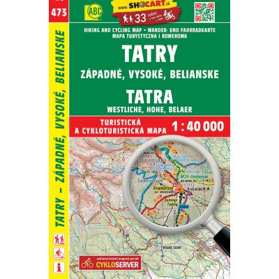 Tatry Západné Vysoké Belianske 1:40 000 – Zboží Mobilmania