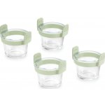 Sklenice do horkovzdušné fritézy 10 cm, sada 4 ks, sklo, Lékué – Zboží Dáma