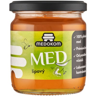 Medokom Med lipový 500 g – Zbozi.Blesk.cz
