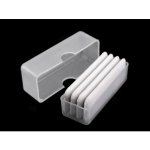 Krejčovská křída 4 ks v krabičce bílá – Zboží Dáma