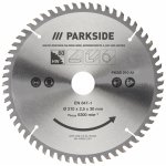 PARKSIDE Pilový kotouč, 210 mm PKSB 210 A1 (60 zubů) – HobbyKompas.cz