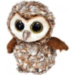 TY Inc Meteor Beanie Boos Percy hnědo bílá sova 15 cm – Zbozi.Blesk.cz