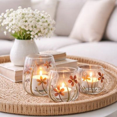 Wikholm Form Svícen Depali s květinou M – Zbozi.Blesk.cz