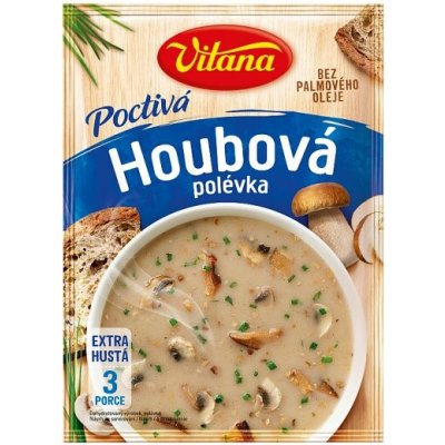 Vitana Poctivá houbová polévka 58 g – Hledejceny.cz