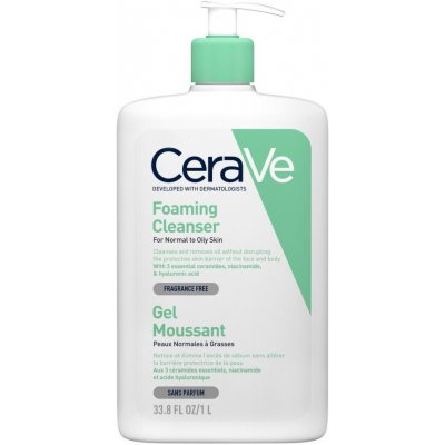 CeraVe čisticí pěnicí gel 1000 ml – Hledejceny.cz