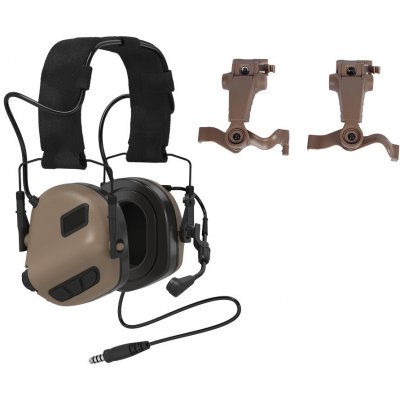 Earmor M32X PLUS ARC Coyote Brown – Zbozi.Blesk.cz