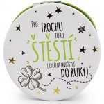Nekupto Dárkové zrcátko s věnováním Pro štěstí – Zboží Dáma