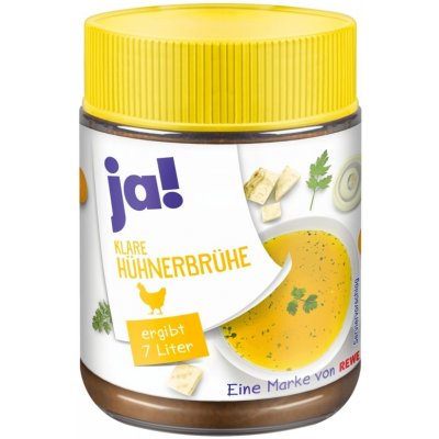 Ja! Klare Hühnerbrühe 140 g – Sleviste.cz