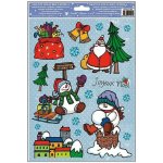 Anděl Přerov Okenní fólie s glitry Merry Christmas 30 x 20 cm AN-215-B – Hledejceny.cz