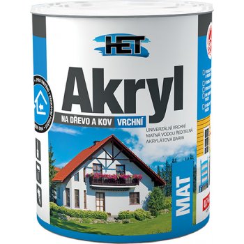 Het Akryl mat 0,7kg bílá
