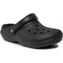 Crocs nazouváky Classic Lined Clog 203591 Black/Black