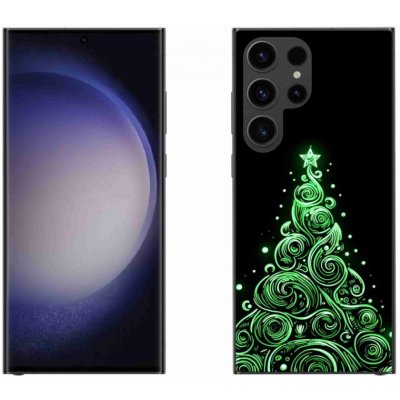 mmCase Gelové Samsung Galaxy S23 Ultra 5G - neonový vánoční stromek 3