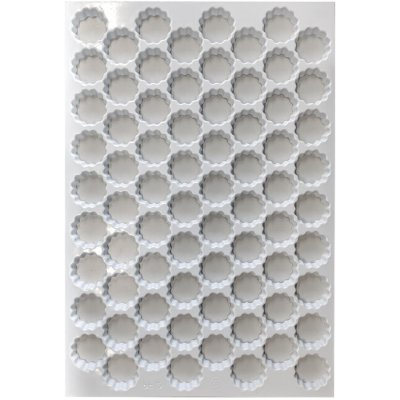 Pavoni Vykrajovátko plast na celý plech (104ks kruh vroubek) 58x39cm – Hledejceny.cz