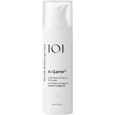 Geek & Gorgeous A-Game 20 0,2% retinal sérum 30 ml – Hledejceny.cz