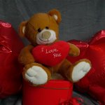 medvěd Miluji tě/I Love You – Sleviste.cz