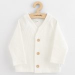 New Baby Kojenecký kabátek na knoflíky Luxury clothing Laura růžový – Zboží Mobilmania