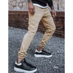 Dstreet pánské béžové kalhoty UX3301 – Sleviste.cz