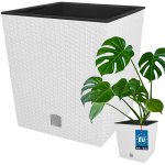 Prosperplast Květináč Rato low 40 x 40 x 40,8 cm bílý – Zboží Dáma