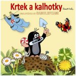 Krtek a kalhotky omalovánky čtverec se samolepkami Zdeněk Miler – Zboží Mobilmania