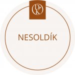 Davídkovo koření Etiketa Nesoldík béžová průměr 4,5 cm 1 ks – Zboží Mobilmania