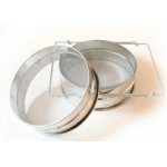 Cedník s nastav. úchyty dvojitý rovný pocín 21 cm – Zboží Dáma