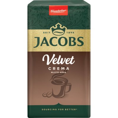 Jacobs Velvet Crema mletá káva 250 g – Zboží Dáma