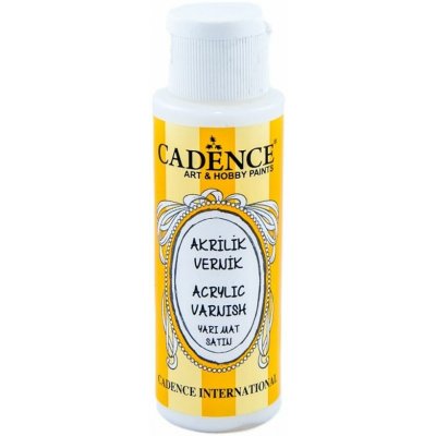 CADENCE Akrylový lak satén 70 ml – Zbozi.Blesk.cz