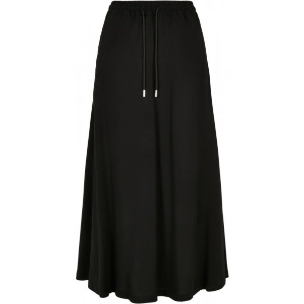 Dámská sukně Ladies Viscose Midi Skirt black