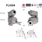 Filtr sazových částic, výfukový systém AS FL5304 – Sleviste.cz