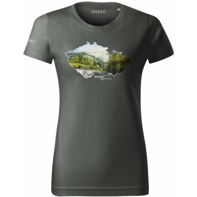 Darré Dámské tričko Beskydy tmavě břidlicové – Zboží Dáma