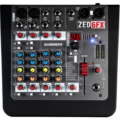 Allen & Heath ZED-6FX – Zboží Mobilmania