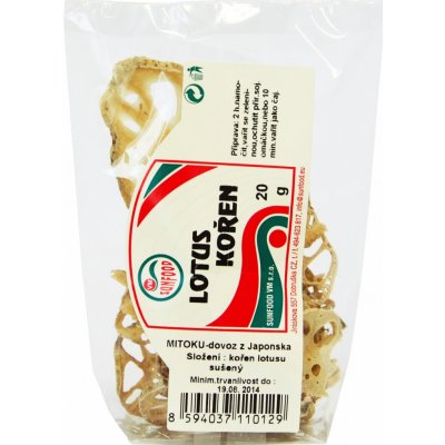 Sunfood Lotus kořen sušený 20 g – Zboží Dáma