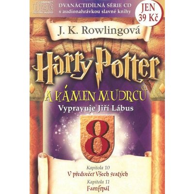 Harry Potter a Kámen mudrců 8 - Joanne K. Rowlingová, Jiří Lábus – Zboží Dáma