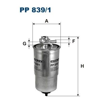 Palivový filtr FILTRON PP 839/1 – Zboží Mobilmania