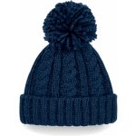 Beechfield Cable Knit Melange beanie Navy – Hledejceny.cz
