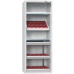 Polak Skříň NCSK3627-8 světle zelená RAL 6019 šedozelená RAL 6011 – HobbyKompas.cz