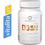Pharma Activ Czech Vitamin D3 MAX 4000 I.U. 30 tablet – Hledejceny.cz