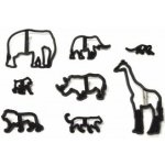 Patchworkcutters Cakesupplies Patchwork sada vykrajovátek - Safari zvířátka – Hledejceny.cz