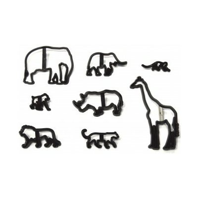 Patchworkcutters Cakesupplies Patchwork sada vykrajovátek - Safari zvířátka – Hledejceny.cz