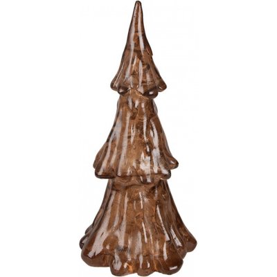 Bronzový svítící vánoční stromek Led Tree M Ø 12*24 cm Clayre & Eef – Hledejceny.cz