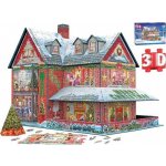 EUROGRAPHICS 3D puzzle Vánoční chaloupka 1100 ks – Zboží Mobilmania