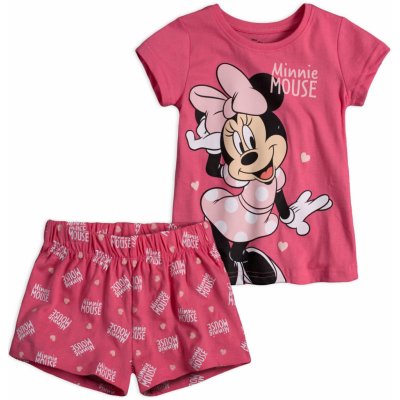 Dívčí pyžamo DISNEY MINNIE MOUSE růžové – Zboží Dáma