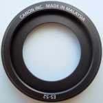 Canon ES-52 sluneční clona pro EF 40mm f/2.8 STM – Zboží Mobilmania