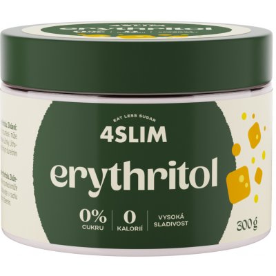 4Slim Sladidlo Erythritol prášek 300 g – Sleviste.cz