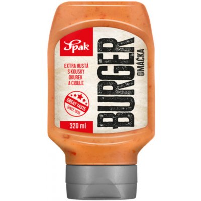 Spak Omáčka Burger PET 320 ml – Zboží Dáma