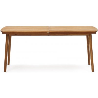 Kave Home Thianna 180/240 x 90 cm Akátový zahradní rozkládací jídelní stůl – Hledejceny.cz
