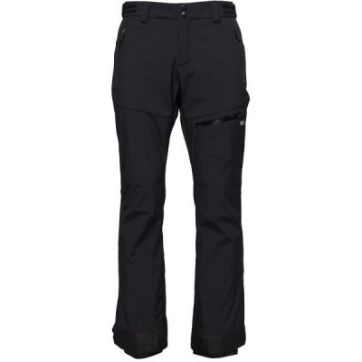 Willard NILUS pánské zimní softshellové kalhoty černá – Zboží Dáma