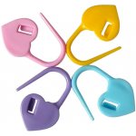 Srdce - Plastový označovač (markovátko) – Hledejceny.cz